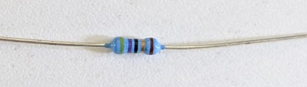 Resistor used to measure the current value